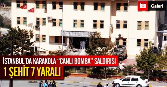  Sultangazi'de polis karakolunda patlama