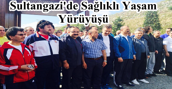 Sultangazi'de Başkanlar Sağlıklı Yaşam Yürüyüşünde...!