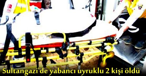 Sultangazi'de yabancı uyruklu 2 kişi öldü