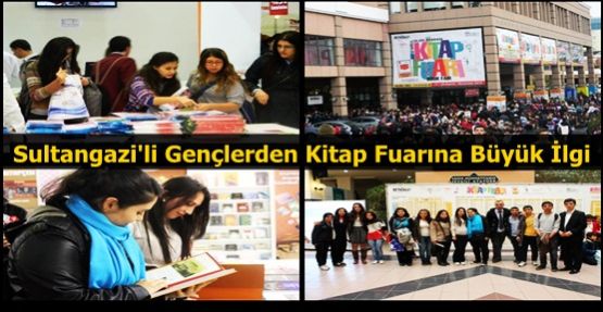 Sultangazi'li Gençlerden Kitap Fuarına Büyük İlgi