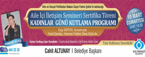 Sultangazili Kadınlarla Kutlama Programı