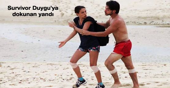 Survivor Duygu'ya dokunan yanıyor!