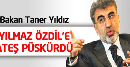 Taner Yıldız, Yılmaz Özdil'e ateş püskürdü