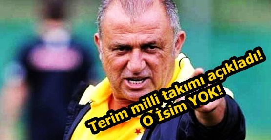 Terim milli takımı açıkladı! Selçuk İnan yok!