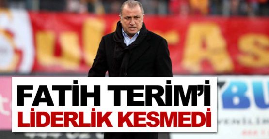 Terim'i liderlik kesmedi