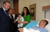 Başbakan Erdoğan, Hopa'da yaralanan polis memurunu ziyaret etti