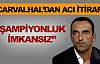 Carvalhal'dan acı itiraf: Şampiyonluk imkansız