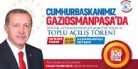 Cumhurbaşkanı Erdoğan Gaziosmanpaşa'da!