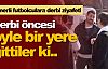 Derbi öncesi moral-motivasyon yemeği