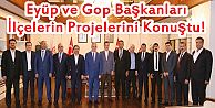 Eyüp ve Gaziosmanpaşa Belediye Başkanları İlçelerin Projelerini Konuştu!