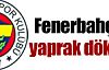 F.Bahçe'de yaprak dökümü !