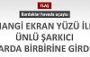 Hangi ekran yüzü ile ünlü şarkıcı barda birbirine girdi?