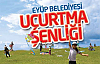 Rengarenk Uçurtmalar Eyüp Semalarında..