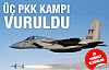 Savaş uçakları 3 PKK kampını vurdu