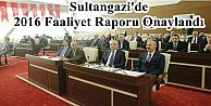 Sultangazi'de 2016 Faaliyet Raporu Onaylandı