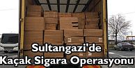 Sultangazi'de Kaçak Sigara Operasyonu