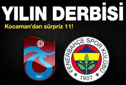 Trabzonspor - Fenerbahçe İşte 11'ler...