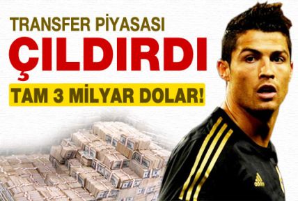 Transfere 3 milyar dolar...