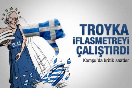 Troyka Komşu için iflasmetreyi çalıştırdı