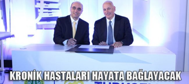 Turkcell kronik hastaları hayata bağlayacak