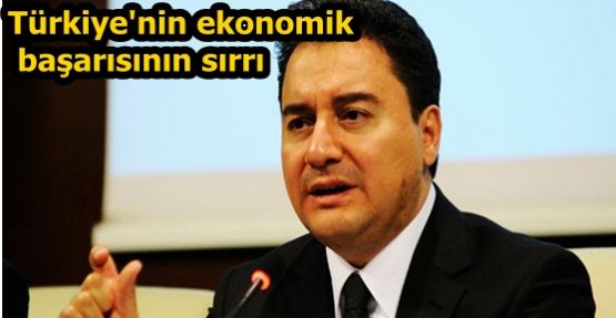 Türkiye'nin ekonomik başarısının sırrı