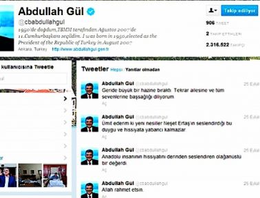 Twitter'da birinci oldu