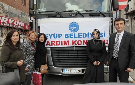 Van’a Eyüp Sultan Yardımı Devam Ediyor… 