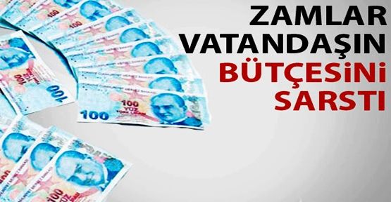 Vatandaşın maaşının 101 lirası gitti!