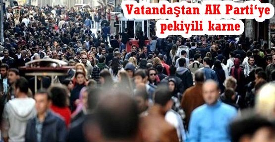 Vatandaştan AK Parti‘ye pekiyili karne