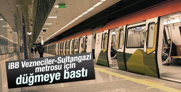 Vezneciler-Sultangazi metrosu geliyor