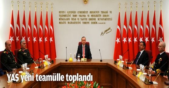 YAŞ, Başbakan Erdoğan başkanlığında toplandı