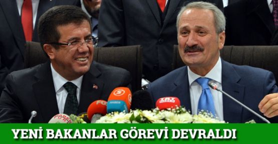 Yeni bakanlar görevi devraldı