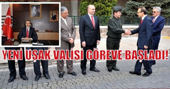 Yeni Uşak Valisi Seddar Yavuz Görev Başı Yaptı