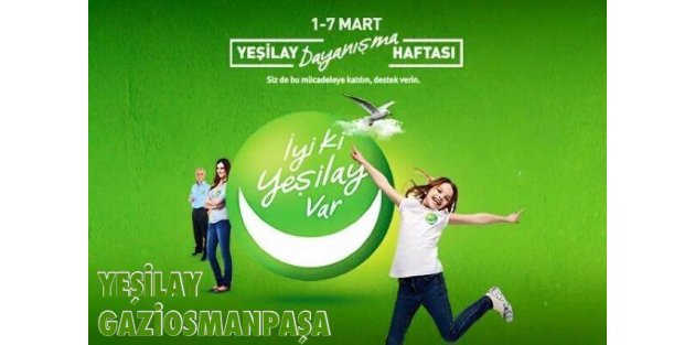 Yeşilay, Gaziosmanpaşa'da çeşitli etkinliklerle  kutlanacak