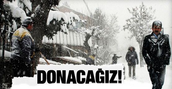 Yine donacağız! Kar geliyor