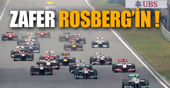 Zafer Rosberg'in !