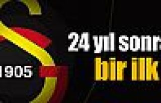 24 yıl sonra bir ilk !