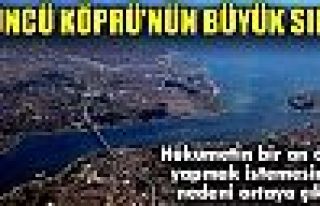 3. Köprü'nün büyük sırrı