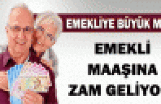 8.5 milyon emekliye zam müjdesi