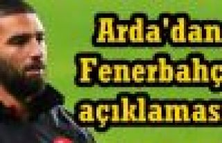 Arda'dan Fenerbahçe açıklaması!