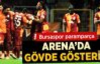 Arena'da yarım düzine gol