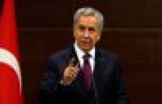 Arınç: Yüzde 54'leri bulmuş gibiyiz