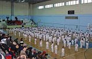 Arnavutköy'de 400 Kişilik Karate Antrenmanı