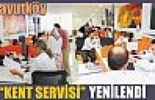 Arnavutköy'de Kent Servisi Yenilendi