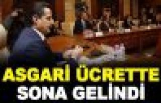 Asgari Ücrette Sona Gelindi