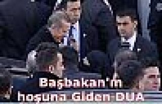 Başbakan'a şifa duası okudu