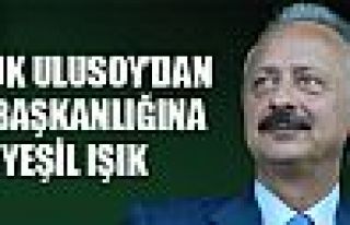 Başkanlığa yeşil ışık