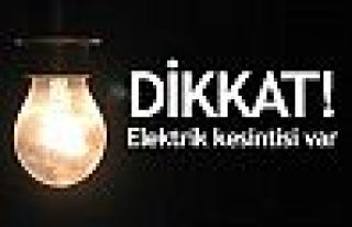 Bayrampaşa'da elektrik kesintisi