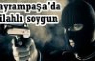 Bayrampaşa'da silahlı soygun!