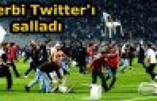 Beşiktaş-Galatasaray derbisi Twitter'ı salladı